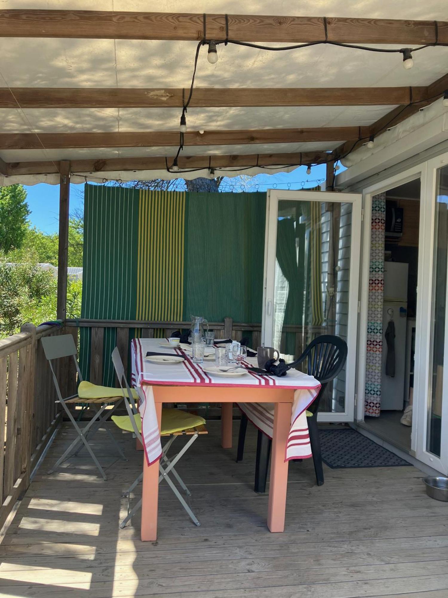 Mobil Home - Camping La Falaise Narbonne Luaran gambar